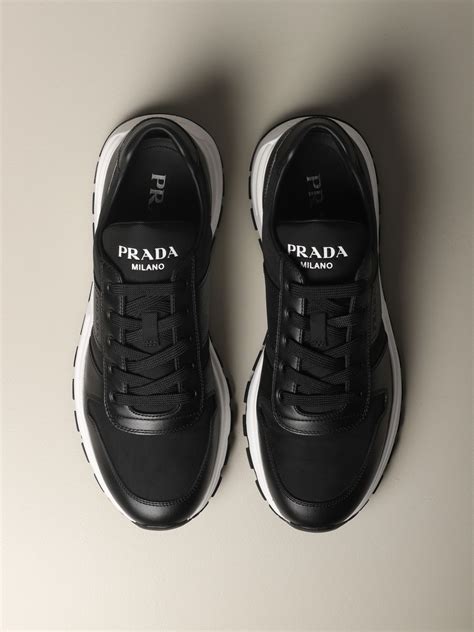 men black prada sneakers|authentic men Prada sneakers.